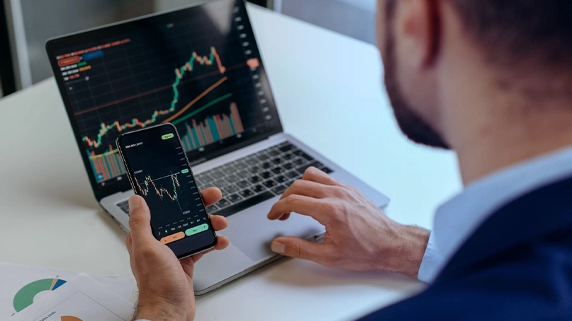 Dashboard di trading IA di Netto Bitrevo